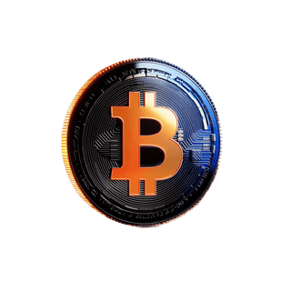 Tarjeta suspendida que muestra datos analíticos del mercado de criptomonedas